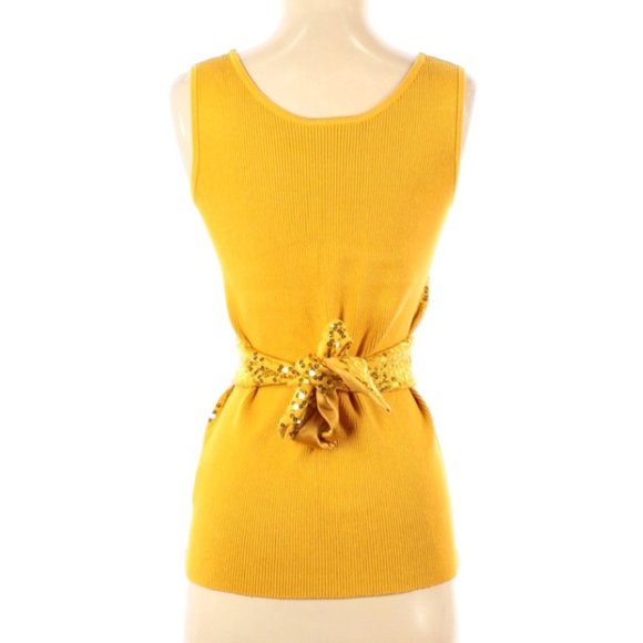 Robertson Los Angeles Pullover Sweater Gold | SZ S - Picture 2 of 2